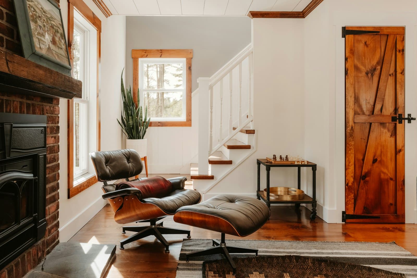 Eames Lounge Chair, With ottoman, rosewood