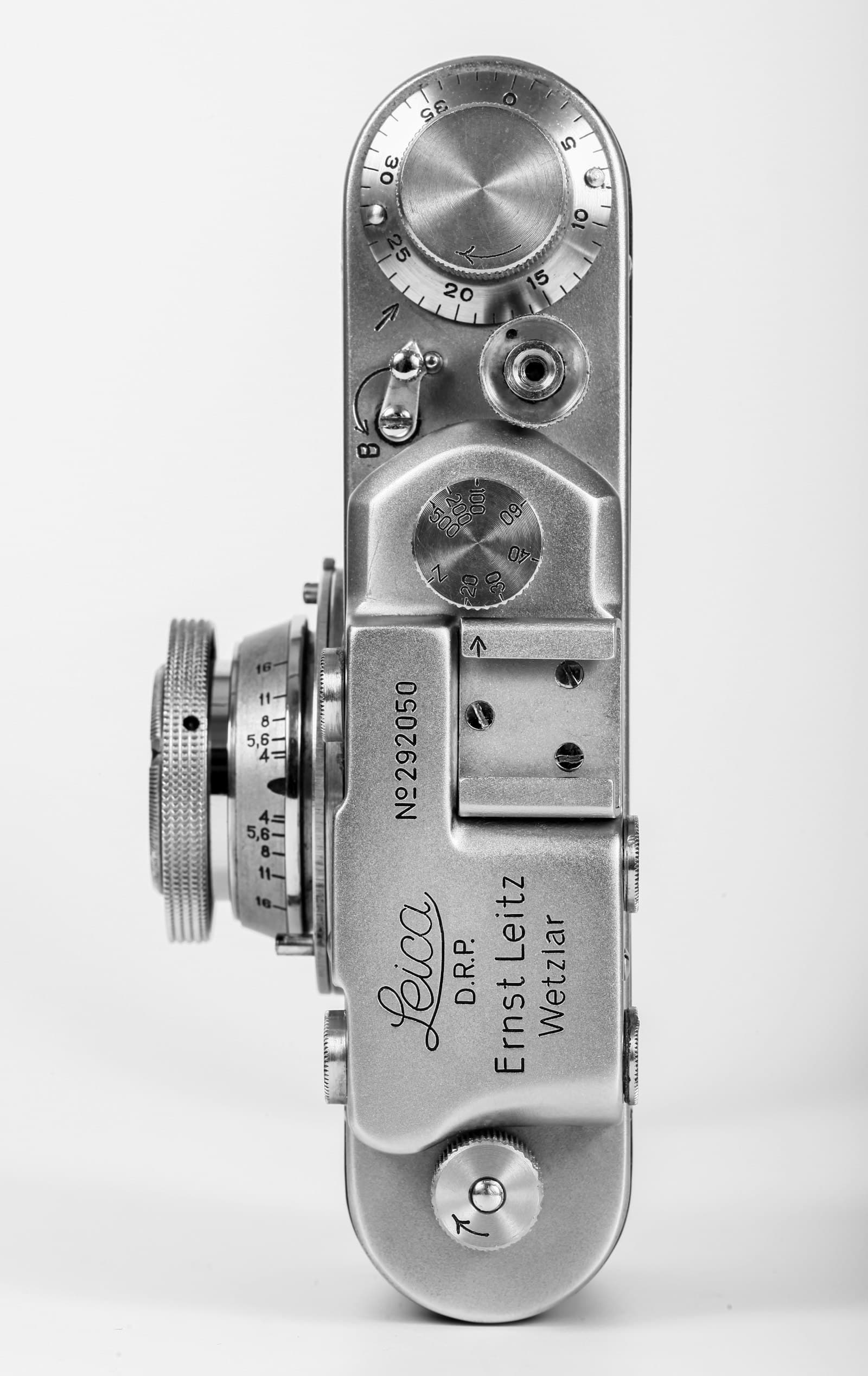 Leica IIIf, Red dial, Elmar 50/3.5